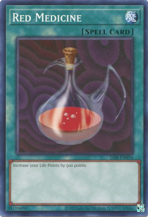 Red Medicine (25th Anniversary) [LOB-EN054] Common - Yu-Gi-Oh! - Card Brawlers | Quebec | Canada |