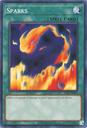 Sparks (25th Anniversary) [LOB-EN055] Common - Yu-Gi-Oh! - Card Brawlers | Quebec | Canada |
