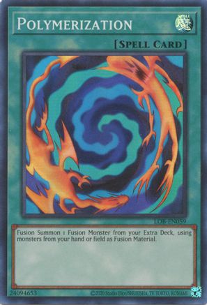 Polymerization (25th Anniversary) [LOB-EN059] Super Rare - Yu-Gi-Oh! - Card Brawlers | Quebec | Canada |