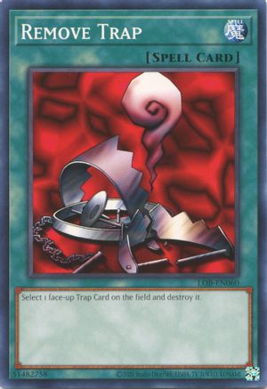 Remove Trap (25th Anniversary) [LOB-EN060] Common - Yu-Gi-Oh! - Card Brawlers | Quebec | Canada |
