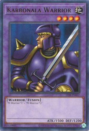 Karbonala Warrior (25th Anniversary) [LOB-EN067] Rare - Yu-Gi-Oh! - Card Brawlers | Quebec | Canada |