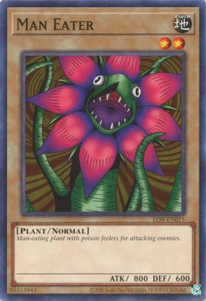 Man Eater (25th Anniversary) [LOB-EN075] Common - Yu-Gi-Oh! - Card Brawlers | Quebec | Canada |
