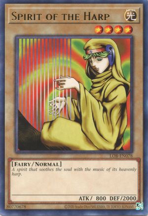 Spirit of the Harp (25th Anniversary) [LOB-EN078] Rare - Yu-Gi-Oh! - Card Brawlers | Quebec | Canada |