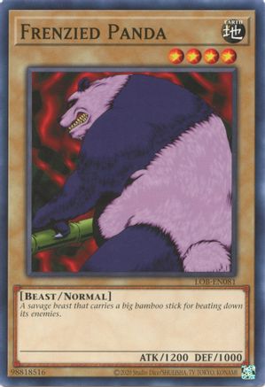 Frenzied Panda (25th Anniversary) [LOB-EN081] Common - Yu-Gi-Oh! - Card Brawlers | Quebec | Canada |