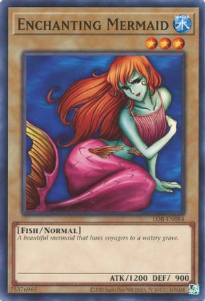 Enchanting Mermaid (25th Anniversary) [LOB-EN084] Common - Yu-Gi-Oh! - Card Brawlers | Quebec | Canada |