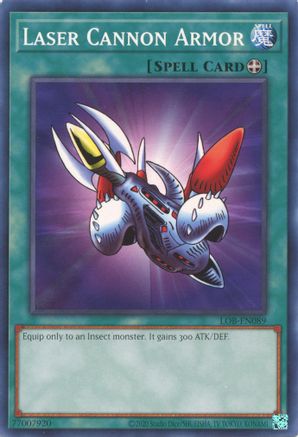 Laser Cannon Armor (25th Anniversary) [LOB-EN089] Common - Yu-Gi-Oh! - Card Brawlers | Quebec | Canada |