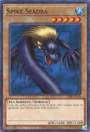 Spike Seadra (25th Anniversary) [LOB-EN103] Common - Yu-Gi-Oh! - Card Brawlers | Quebec | Canada |