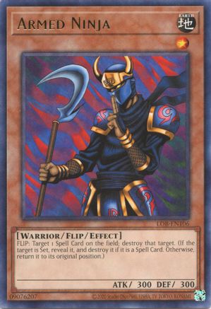 Armed Ninja (25th Anniversary) [LOB-EN106] Rare - Yu-Gi-Oh! - Card Brawlers | Quebec | Canada |