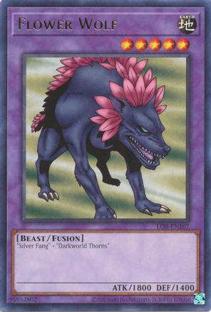 Flower Wolf (25th Anniversary) [LOB-EN107] Rare - Yu-Gi-Oh! - Card Brawlers | Quebec | Canada |