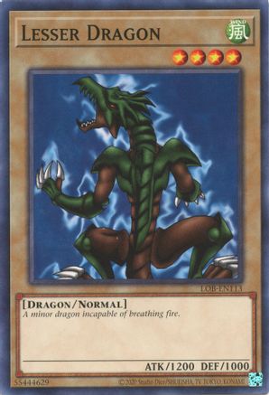 Lesser Dragon (25th Anniversary) [LOB-EN113] Common - Yu-Gi-Oh! - Card Brawlers | Quebec | Canada |