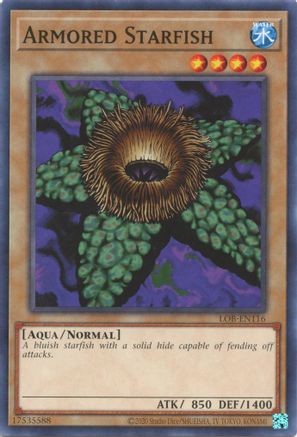 Armored Starfish (25th Anniversary) [LOB-EN116] Common - Yu-Gi-Oh! - Card Brawlers | Quebec | Canada |