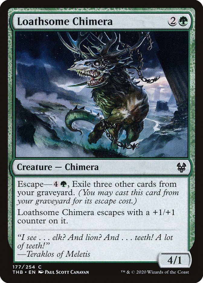 Loathsome Chimera [Theros Beyond Death] - Magic: The Gathering - Card Brawlers | Quebec | Canada |