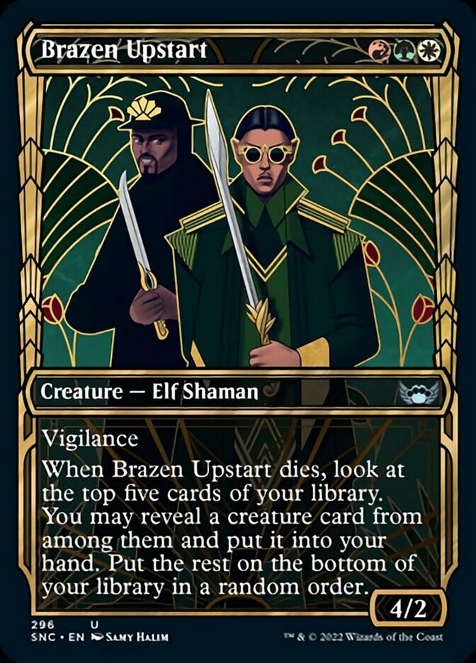 Brazen Upstart (Showcase Golden Age) [Streets of New Capenna] - Magic: The Gathering - Card Brawlers | Quebec | Canada |