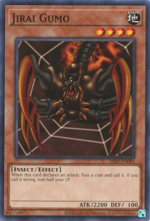 Jirai Gumo (25th Anniversary) [MRD-EN089] Common - Yu-Gi-Oh! - Card Brawlers | Quebec | Canada |