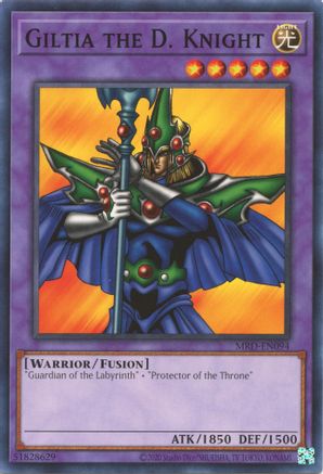 Giltia the D. Knight (25th Anniversary) [MRD-EN094] Common - Yu-Gi-Oh! - Card Brawlers | Quebec | Canada |