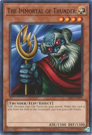 The Immortal of Thunder (25th Anniversary) [MRD-EN099] Common - Yu-Gi-Oh! - Card Brawlers | Quebec | Canada |