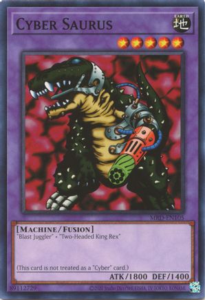 Cyber Saurus (25th Anniversary) [MRD-EN105] Common - Yu-Gi-Oh! - Card Brawlers | Quebec | Canada |