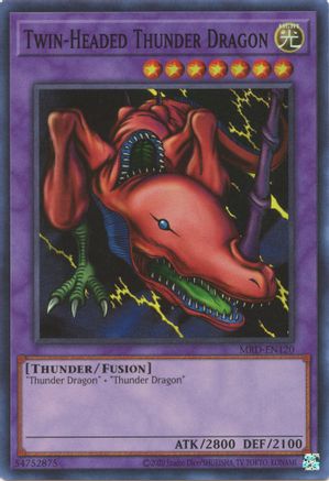 Twin-Headed Thunder Dragon (25th Anniversary) [MRD-EN120] Super Rare - Yu-Gi-Oh! - Card Brawlers | Quebec | Canada |