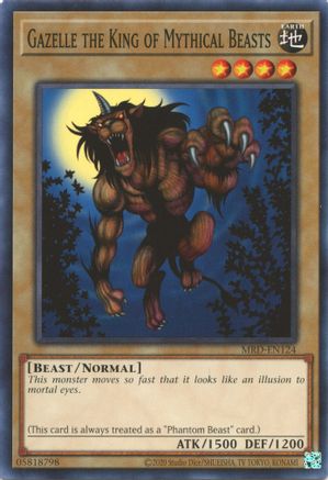 Gazelle the King of Mythical Beasts (25th Anniversary) [MRD-EN124] Common - Yu-Gi-Oh! - Card Brawlers | Quebec | Canada |