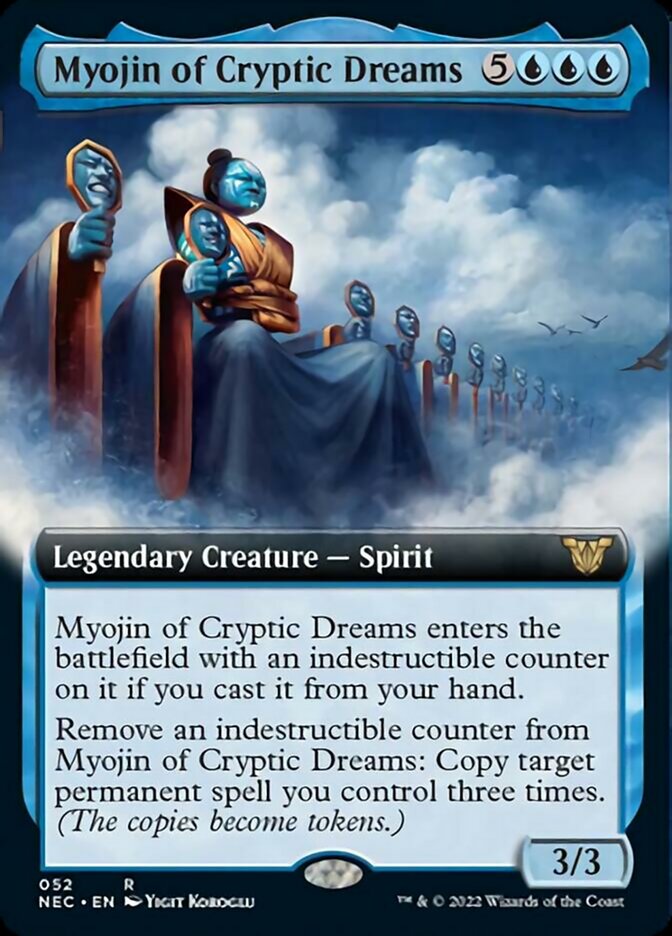 Myojin of Cryptic Dreams (Extended Art) [Kamigawa: Neon Dynasty Commander] - Magic: The Gathering - Card Brawlers | Quebec | Canada |