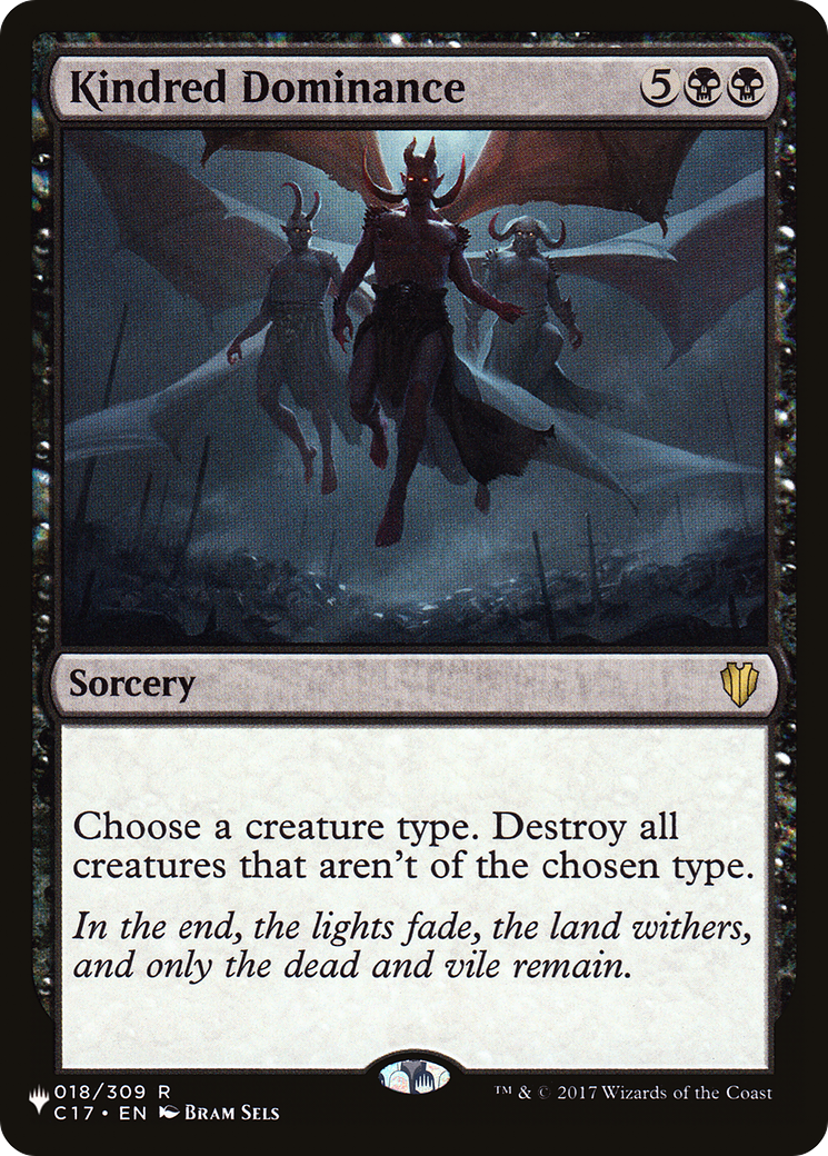 Kindred Dominance [The List] - Magic: The Gathering - Card Brawlers | Quebec | Canada |