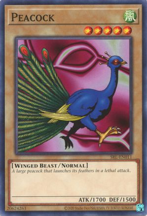 Peacock (25th Anniversary) [SRL-EN011] Common - Yu-Gi-Oh! - Card Brawlers | Quebec | Canada |