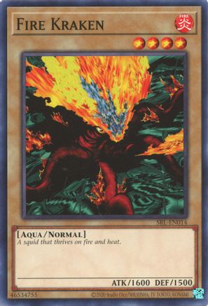 Fire Kraken (25th Anniversary) [SRL-EN014] Common - Yu-Gi-Oh! - Card Brawlers | Quebec | Canada |