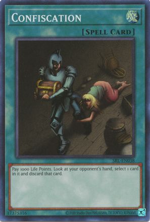Confiscation (25th Anniversary) [SRL-EN038] Super Rare - Yu-Gi-Oh! - Card Brawlers | Quebec | Canada |