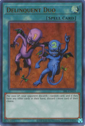 Delinquent Duo (25th Anniversary) [SRL-EN039] Ultra Rare - Yu-Gi-Oh! - Card Brawlers | Quebec | Canada |