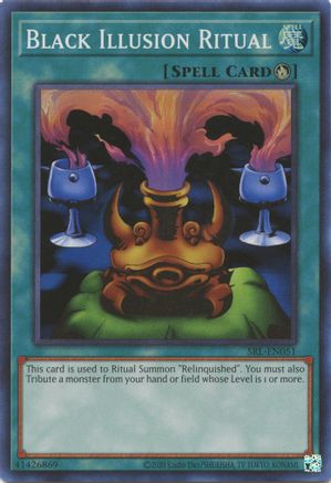 Black Illusion Ritual (25th Anniversary) [SRL-EN051] Super Rare - Yu-Gi-Oh! - Card Brawlers | Quebec | Canada |