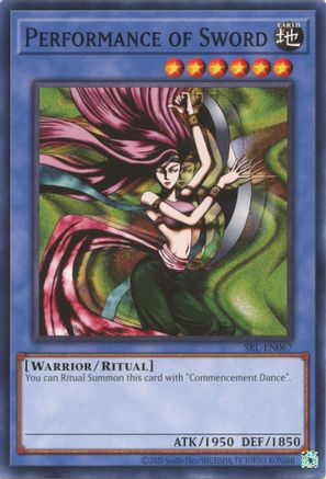Performance of Sword (25th Anniversary) [SRL-EN067] Common - Yu-Gi-Oh! - Card Brawlers | Quebec | Canada |