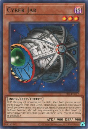 Cyber Jar (25th Anniversary) [SRL-EN077] Rare - Yu-Gi-Oh! - Card Brawlers | Quebec | Canada |