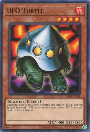 UFO Turtle (25th Anniversary) [SRL-EN081] Rare - Yu-Gi-Oh! - Card Brawlers | Quebec | Canada |