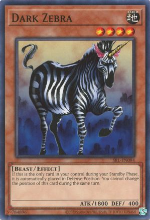 Dark Zebra (25th Anniversary) [SRL-EN084] Common - Yu-Gi-Oh! - Card Brawlers | Quebec | Canada |