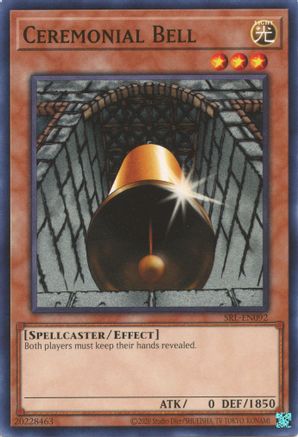 Ceremonial Bell (25th Anniversary) [SRL-EN092] Common - Yu-Gi-Oh! - Card Brawlers | Quebec | Canada |