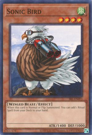 Sonic Bird (25th Anniversary) [SRL-EN093] Common - Yu-Gi-Oh! - Card Brawlers | Quebec | Canada |