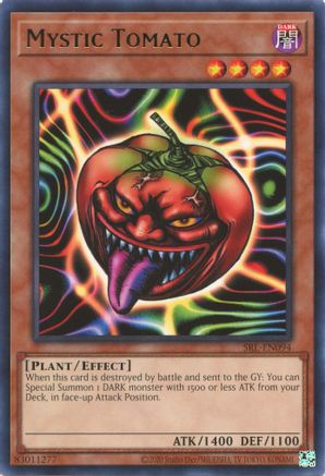 Mystic Tomato (25th Anniversary) [SRL-EN094] Rare - Yu-Gi-Oh! - Card Brawlers | Quebec | Canada |