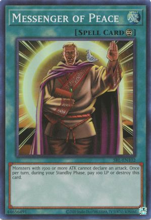 Messenger of Peace (25th Anniversary) [SRL-EN102] Super Rare - Yu-Gi-Oh! - Card Brawlers | Quebec | Canada |