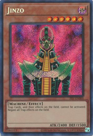 Jinzo (25th Anniversary) [PSV-EN000] Secret Rare - Yu-Gi-Oh! - Card Brawlers | Quebec | Canada |