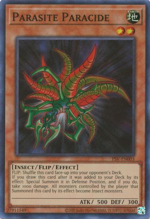 Parasite Paracide (25th Anniversary) [PSV-EN003] Super Rare - Yu-Gi-Oh! - Card Brawlers | Quebec | Canada |