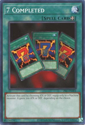 7 Completed (25th Anniversary) [PSV-EN004] Common - Yu-Gi-Oh! - Card Brawlers | Quebec | Canada |