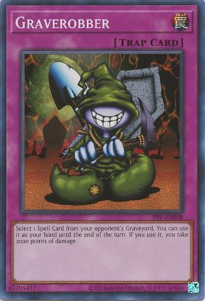 Graverobber (25th Anniversary) [PSV-EN008] Super Rare - Yu-Gi-Oh! - Card Brawlers | Quebec | Canada |