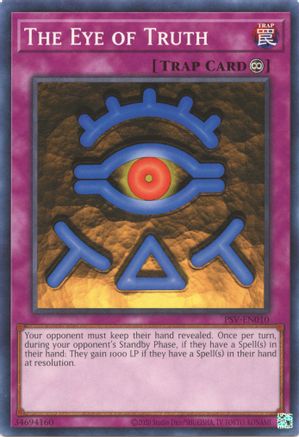 The Eye of Truth (25th Anniversary) [PSV-EN010] Common - Yu-Gi-Oh! - Card Brawlers | Quebec | Canada |