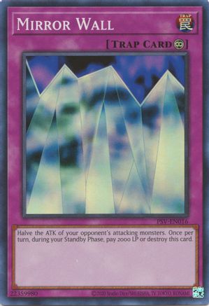 Mirror Wall (25th Anniversary) [PSV-EN016] Super Rare - Yu-Gi-Oh! - Card Brawlers | Quebec | Canada |