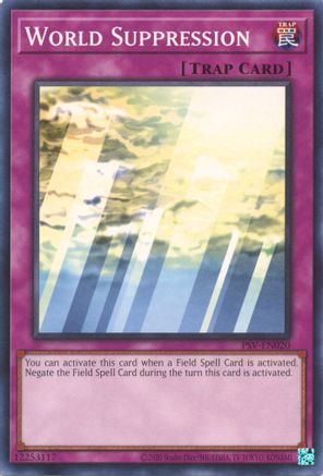 World Suppression (25th Anniversary) [PSV-EN020] Common - Yu-Gi-Oh! - Card Brawlers | Quebec | Canada |