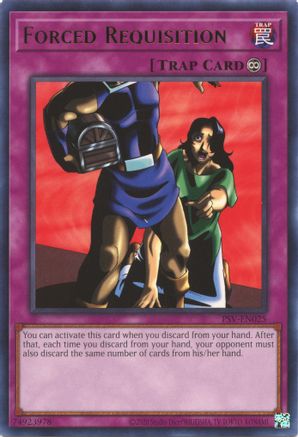 Forced Requisition (25th Anniversary) [PSV-EN025] Rare - Yu-Gi-Oh! - Card Brawlers | Quebec | Canada |