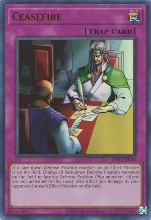 Ceasefire (25th Anniversary) [PSV-EN030] Ultra Rare - Yu-Gi-Oh! - Card Brawlers | Quebec | Canada |