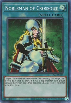 Nobleman of Crossout (25th Anniversary) [PSV-EN034] Super Rare - Yu-Gi-Oh! - Card Brawlers | Quebec | Canada |