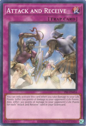 Attack and Receive (25th Anniversary) [PSV-EN054] Common - Yu-Gi-Oh! - Card Brawlers | Quebec | Canada |