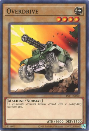 Overdrive (25th Anniversary) [PSV-EN060] Common - Yu-Gi-Oh! - Card Brawlers | Quebec | Canada |
